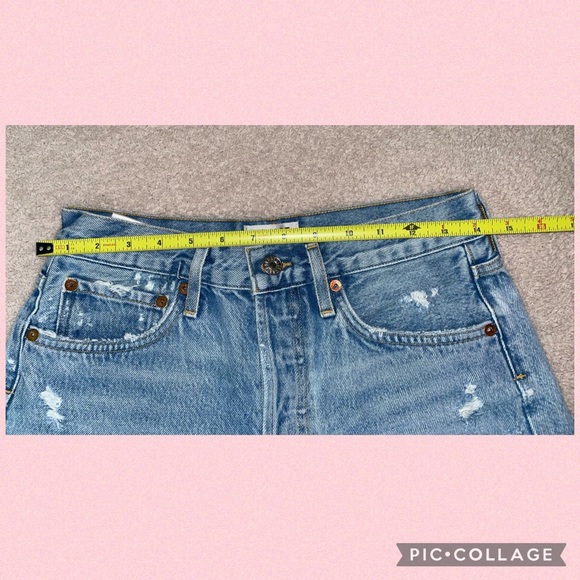 Agolde Parker Vintage Cut Off Short Swampmeet - Picture 11 of 11